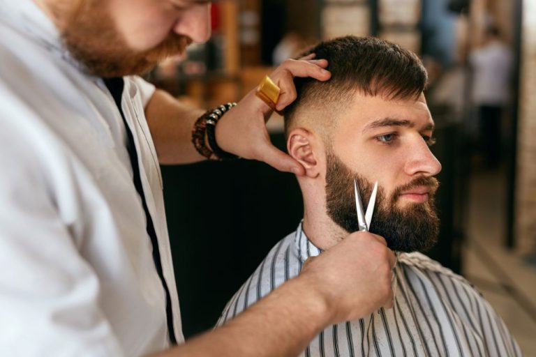 recortado de barba